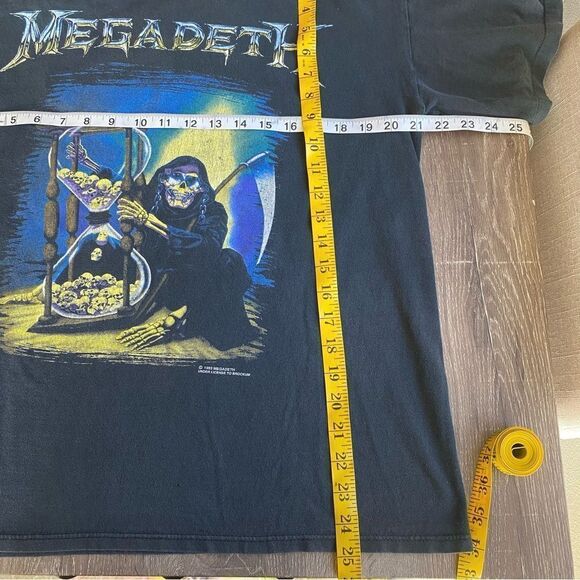 megadeth brockum 1993 countdown to extinction tour t-shirt - Picture 5 of 8